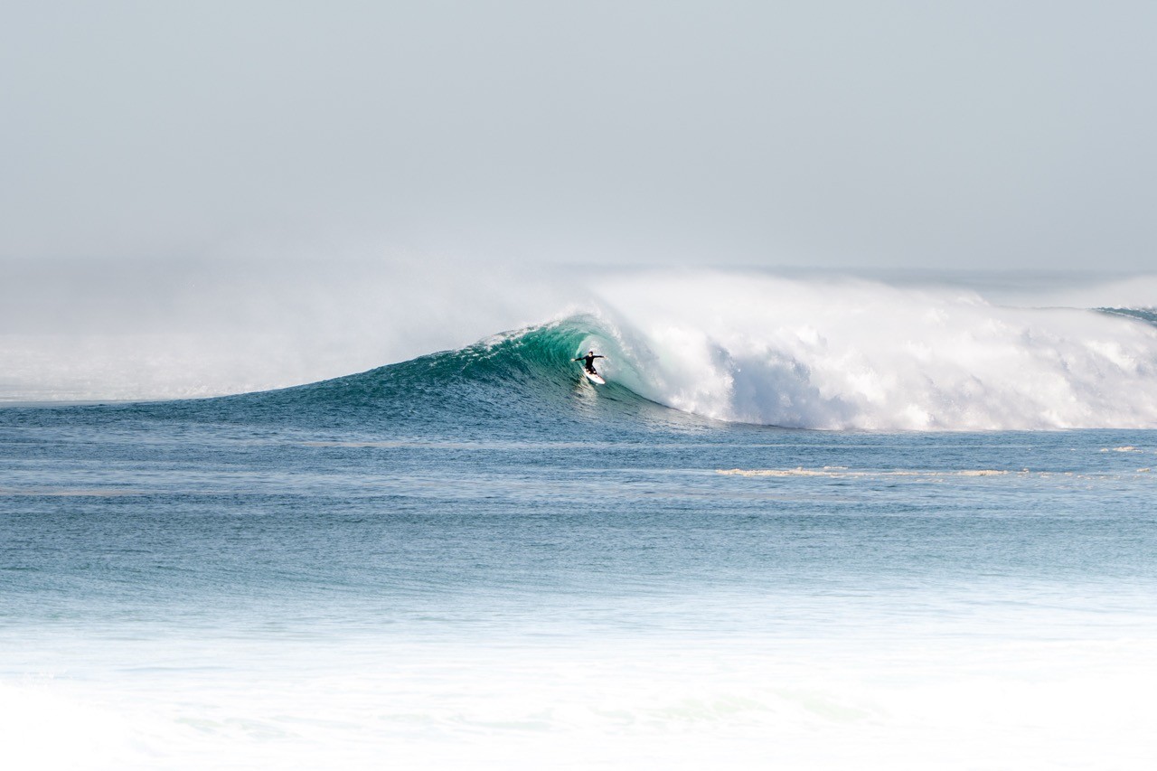 Oceanperf dans un tube à Hossegor par Marie Dehayes